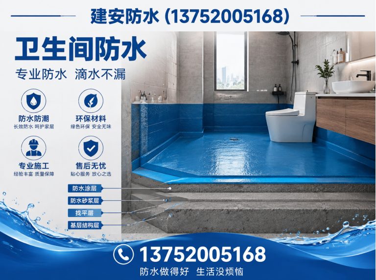河东区建安防水展示图